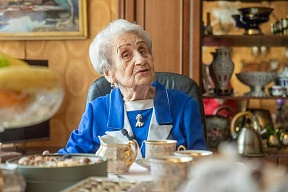 О поздравлении Т.А.Максимовой со 101-летним юбилеем