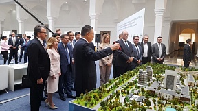 12 сентября 2022 г. Генеральный консул России в Алма-Ате Е.П.Бобров принял участие в церемонии открытия филиала МИФИ в Алма-Ате