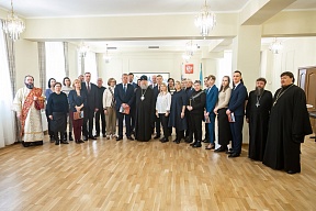 О встрече Митрополита Астанайского и Казахстанского Александра с коллективом Генконсульства России в Алма-Ате